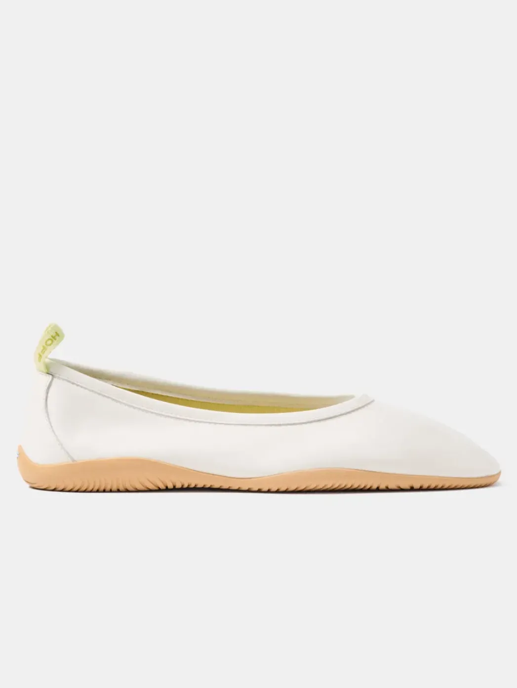 Ballet Flats Garnier White Dames Sandalen