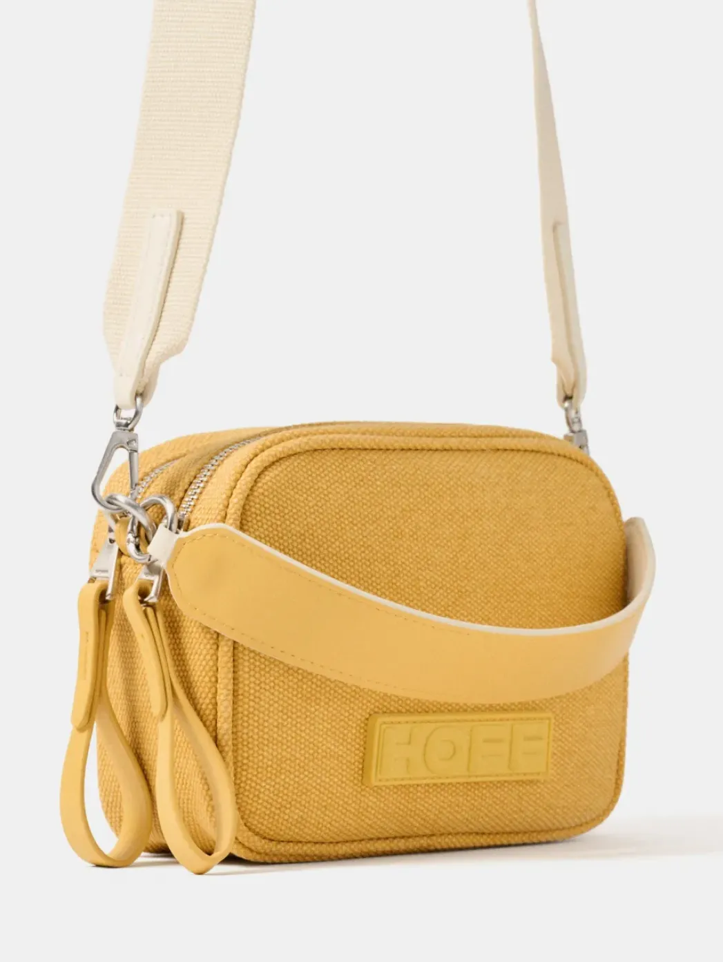 Canvas Cannes Crossbody Lilac Dames Tassen En Portefeuilles
