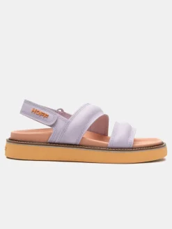 Online Sandal Leather Road Lilac Dames Sandalen