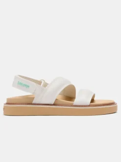 Sandal Leather Road Off White Dames Sandalen